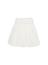 Main View - Click To Enlarge - ALAÏA - Ruffle Flared Cotton Poplin Mini Skirt