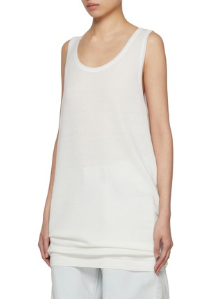 Front View - Click To Enlarge - ALAÏA - Knit Tunic Top