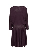 ALAA | Back Cut Out Batwing Flared Linen Dress | Women | Lane Crawford