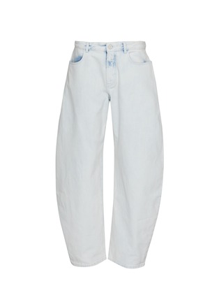 Main View - Click To Enlarge - ALAÏA - Rounded Leg Jeans