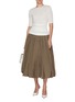 Figure View - Click To Enlarge - ALAÏA - Balloon Midi Skirt