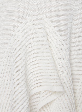  - ALAÏA - Ladder Effect Ruffle Dress