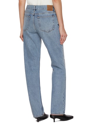 Back View - Click To Enlarge - TOTEME - Garderob Straight Leg Denim Jeans