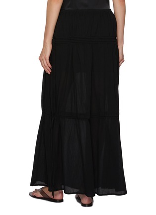 Back View - Click To Enlarge - TOTEME - Drawstring Maxi Skirt