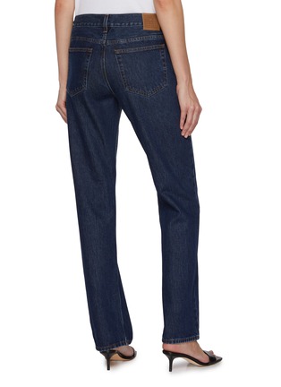 Back View - Click To Enlarge - TOTEME - Garderob Straight Leg Denim Jeans