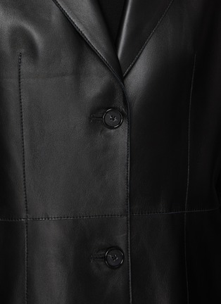  - TOTEME - Garderob Slim Leather Coat