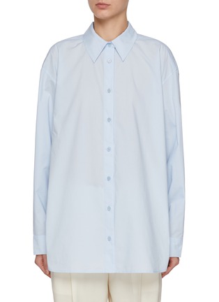Main View - Click To Enlarge - TOTEME - Garderob Tumbled Cotton Shirt