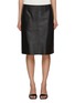Main View - Click To Enlarge - TOTEME - Garderob Paneled Leather Skirt