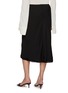 Back View - Click To Enlarge - TOTEME - Slip Midi Silk Skirt