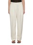 Main View - Click To Enlarge - TOTEME - Double Pleated Straight Leg Trousers