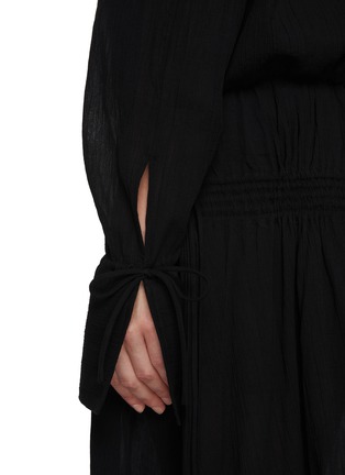  - TOTEME - Drawstring Cotton Shirt