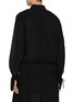 Back View - Click To Enlarge - TOTEME - Drawstring Cotton Shirt