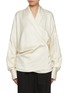 Main View - Click To Enlarge - TOTEME - Wrap Blouse