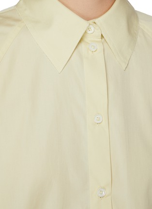  - TOTEME - Raw Raglan Cotton Shirt