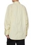 Back View - Click To Enlarge - TOTEME - Raw Raglan Cotton Shirt