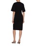 Back View - Click To Enlarge - TOTEME - Stretch Knit Tee Dress