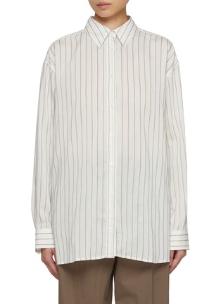 Main View - Click To Enlarge - TOTEME - Classic Striped Shirt