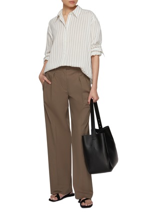 Figure View - Click To Enlarge - TOTEME - Classic Striped Shirt