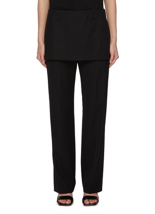 Main View - Click To Enlarge - TOTEME - Wool Skirt Trousers