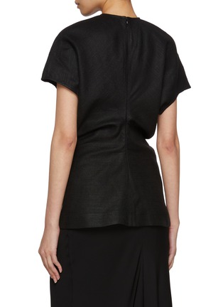 Back View - Click To Enlarge - TOTEME - Slouch Waist Top