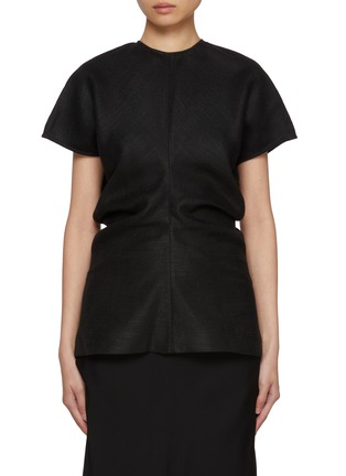 Main View - Click To Enlarge - TOTEME - Slouch Waist Top