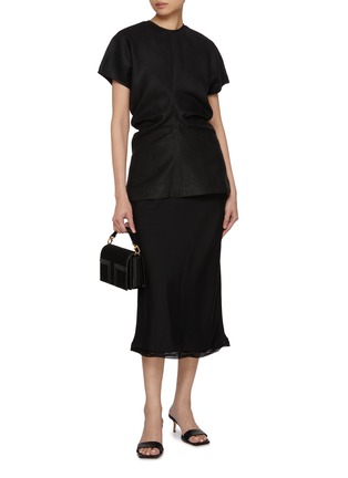 Figure View - Click To Enlarge - TOTEME - Slouch Waist Top