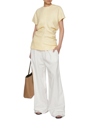 Figure View - Click To Enlarge - TOTEME - Slouch Waist Top