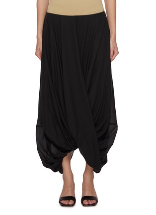 Main View - Click To Enlarge - TOTEME - Twisted Draped Cocoon Skirt