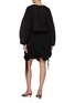 Back View - Click To Enlarge - TOTEME - Drawstring Blouse Cotton Dress