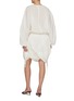 Back View - Click To Enlarge - TOTEME - Drawstring Blouse Cotton Dress