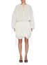 Main View - Click To Enlarge - TOTEME - Drawstring Blouse Cotton Dress