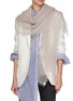 Figure View - Click To Enlarge - LANE'S - The New H Superfine Cashmere Shawl