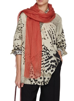 Figure View - Click To Enlarge - LANE'S - The New H Superfine Cashmere Shawl