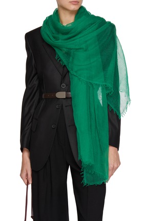 Figure View - Click To Enlarge - LANE'S - The New H Superfine Cashmere Shawl