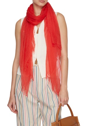 Figure View - Click To Enlarge - LANE'S - The New H Superfine Cashmere Shawl