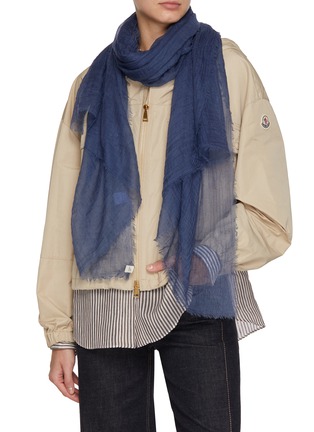 Figure View - Click To Enlarge - LANE'S - The New H Superfine Cashmere Shawl