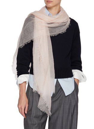 Figure View - Click To Enlarge - LANE'S - The New H Superfine Cashmere Shawl