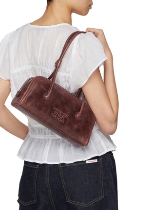Figure View - Click To Enlarge - MARGESHERWOOD - Boston Leather Shoulder Bag