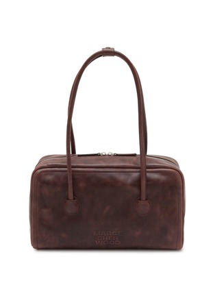 Main View - Click To Enlarge - MARGESHERWOOD - Soft Boston Leather Top Handle Bag