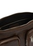 Detail View - Click To Enlarge - MARGESHERWOOD - Outpocket Leather Hobo Bag