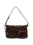 Main View - Click To Enlarge - MARGESHERWOOD - Outpocket Leather Hobo Bag