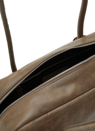 Detail View - Click To Enlarge - MARGESHERWOOD - Soft Boston Leather Top Handle Bag