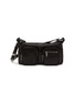 Main View - Click To Enlarge - MARGESHERWOOD - Outpocket Washed Leather Hobo Bag