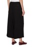 Back View - Click To Enlarge - LOEWE - Drawstring Cropped Silk Trousers