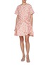 Figure View - Click To Enlarge - LOEWE - Floral Twisted Dress