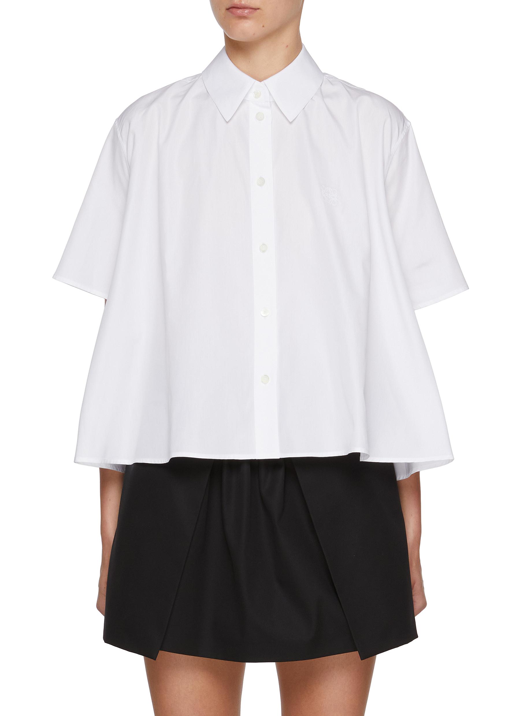 VIP【関税送料無料】希少 LOEWE STRIPED COTTON SHIRT Striped cotton poplin shirt in multicoloured - Loewe | Mytheresa