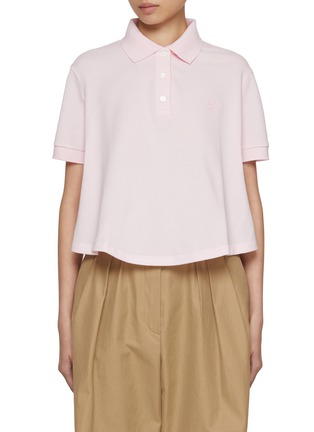 Main View - Click To Enlarge - LOEWE - Trapeze Polo Shirt
