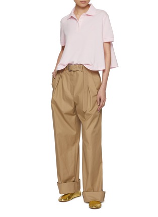 Figure View - Click To Enlarge - LOEWE - Trapeze Polo Shirt