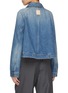 Back View - Click To Enlarge - LOEWE - Trapeze Medium Wash Denim Jacket