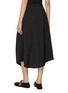 Back View - Click To Enlarge - LOEWE - Asymmetric Wrap Wool Skirt